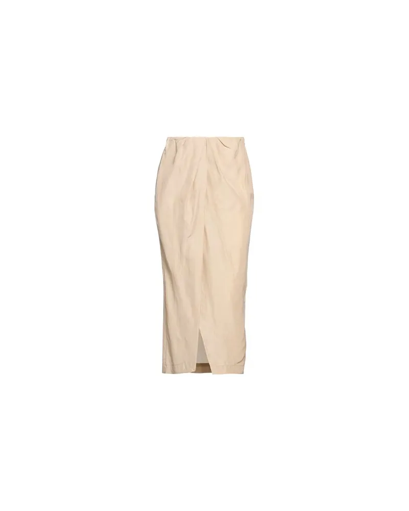 TELA HOSEN & RÖCKE - Midi-Röckeauf YOOX.COM Beige