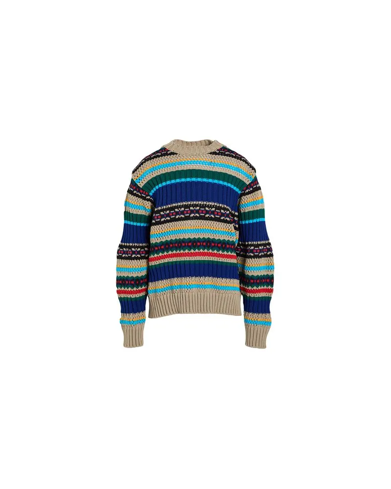 Sacai STRICKWAREN - Pulloverauf YOOX.COM Blau