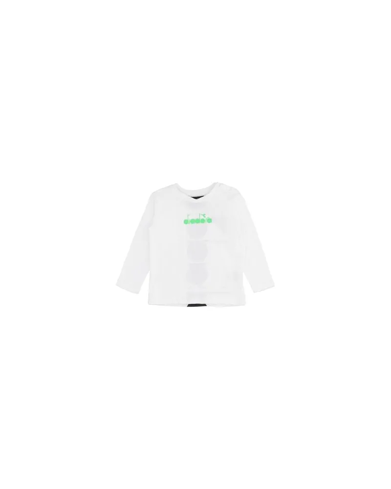 Diadora TOPS - T-shirtsauf YOOX.COM Weiß