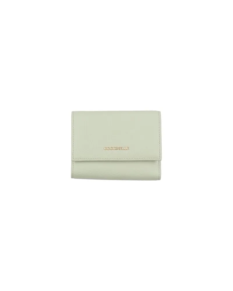 Coccinelle Kleinlederwaren - Brieftaschenauf YOOX.COM Säuregrün