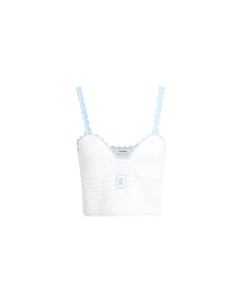 Sandro TOPS - Topsauf YOOX.COM Weiß