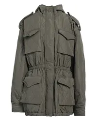 Norma Kamali Jacke & Anorak Militärgrün