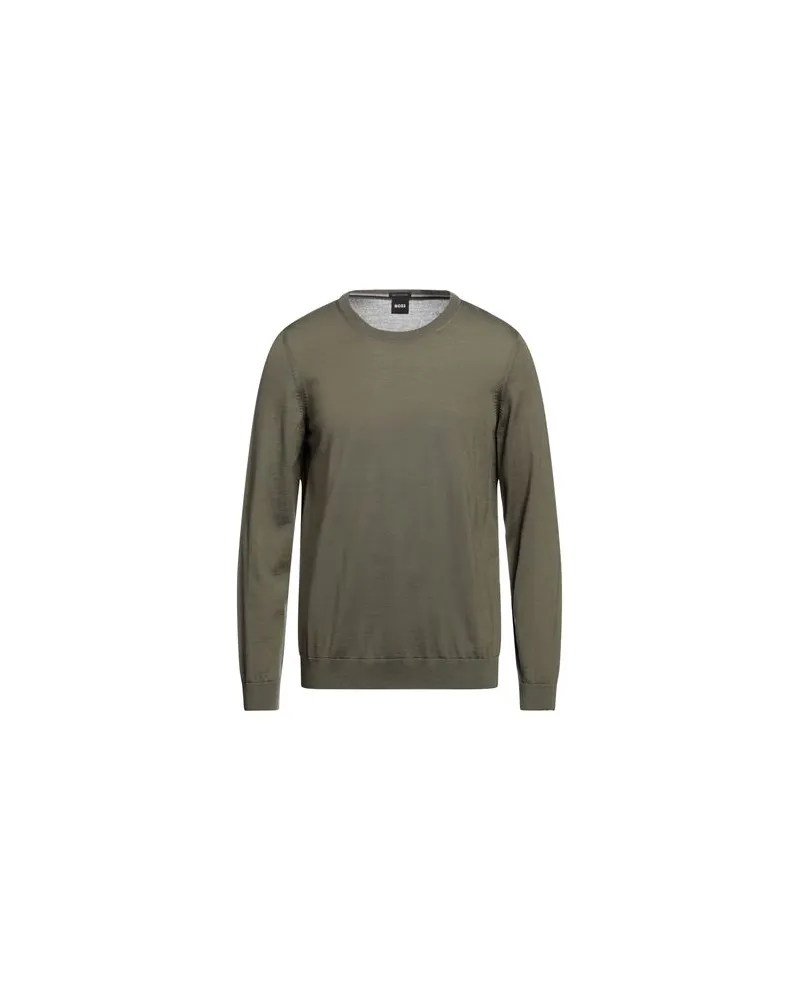 HUGO BOSS STRICKWAREN - Pulloverauf YOOX.COM Militärgrün