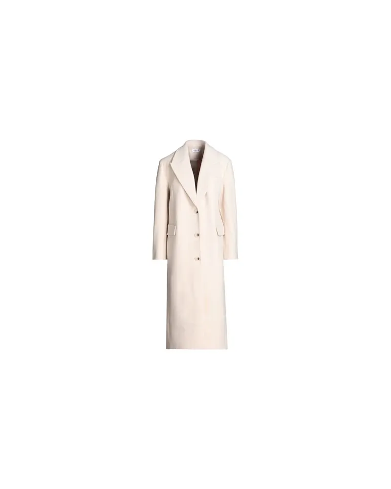 EDITED Domenika Coat (GRS) - JACKEN & MÄNTEL - Mäntelauf YOOX.COM Cremeweiß
