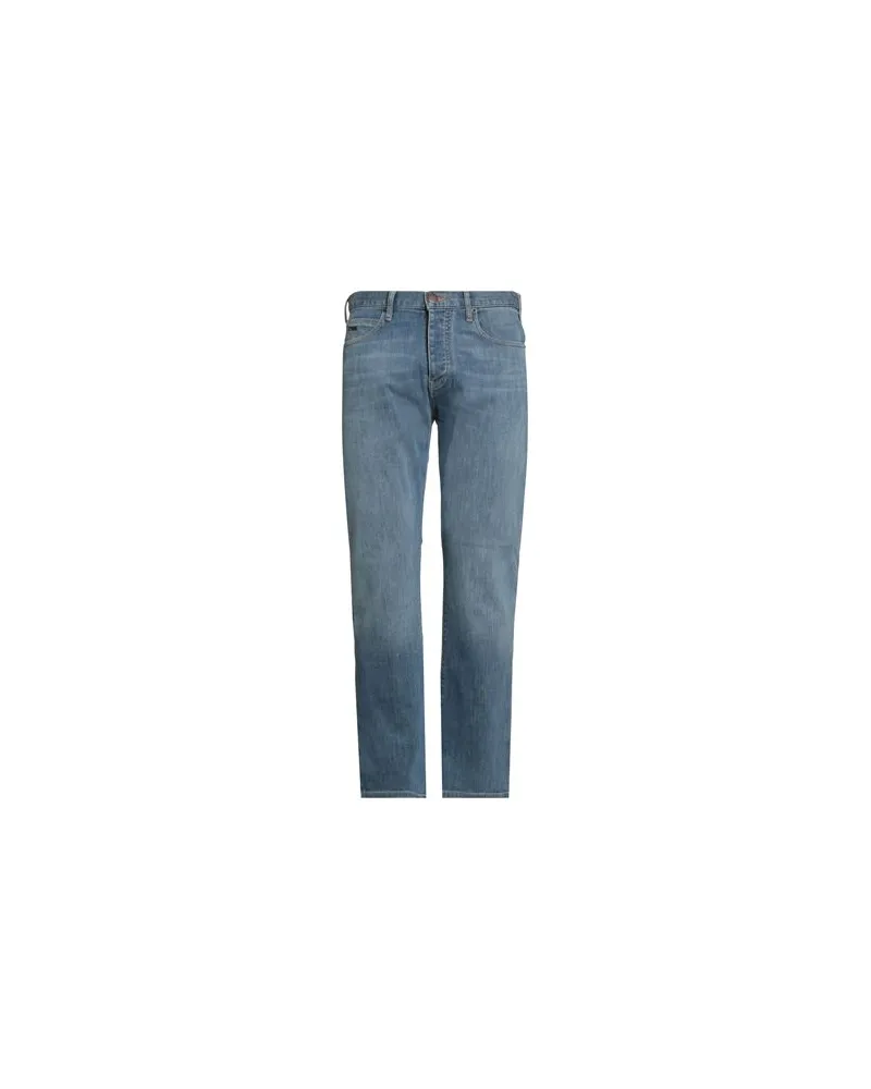 Emporio Armani HOSEN & RÖCKE - Jeanshosenauf YOOX.COM Blau