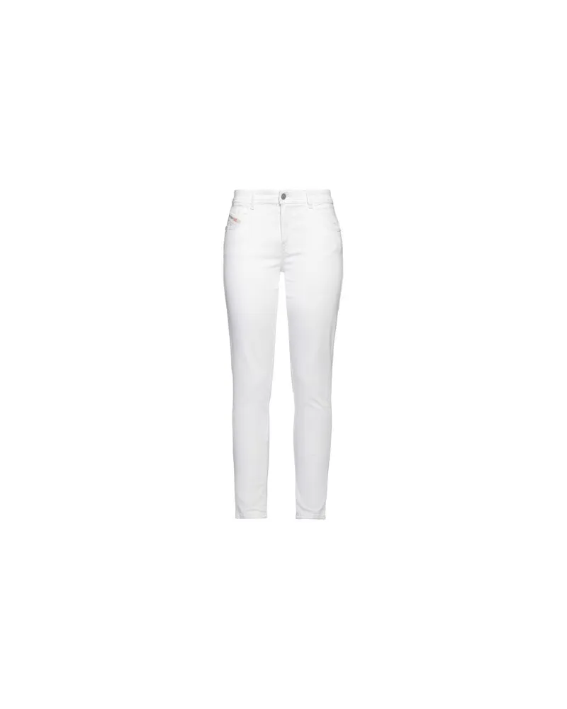 Diesel HOSEN & RÖCKE - Jeanshosenauf YOOX.COM Weiß