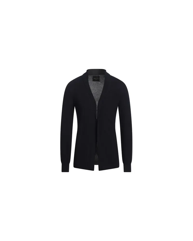 Roberto Collina STRICKWAREN - Strickjackenauf YOOX.COM Nachtblau