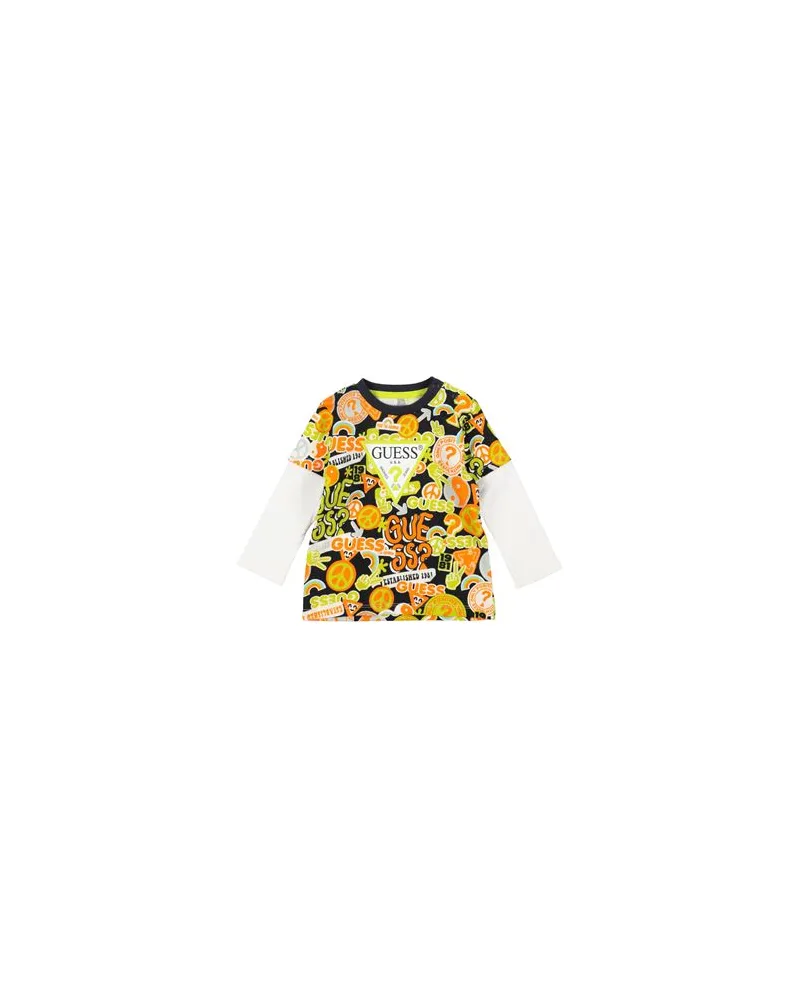 Guess TOPS - T-shirtsauf YOOX.COM Schwarz