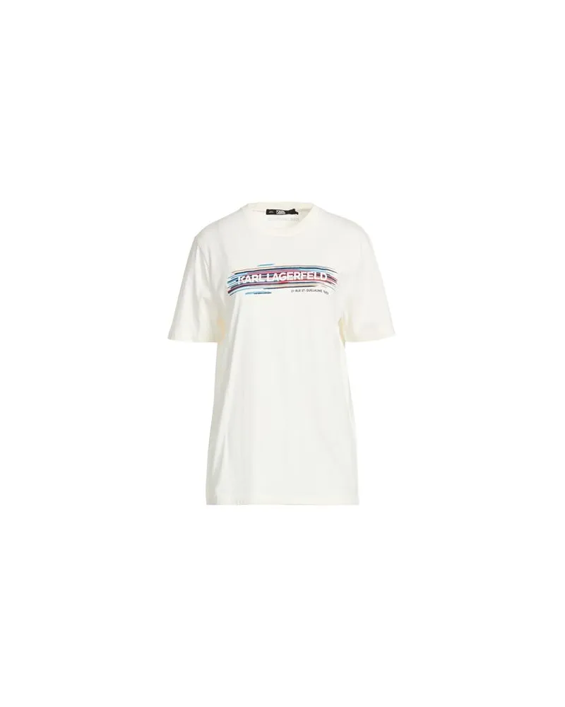 Karl Lagerfeld TOPS - T-shirtsauf YOOX.COM Elfenbein