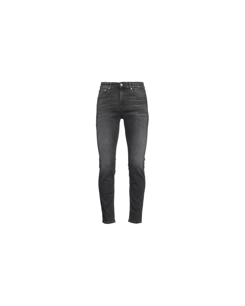 Calvin Klein HOSEN & RÖCKE - Jeanshosenauf YOOX.COM Schwarz