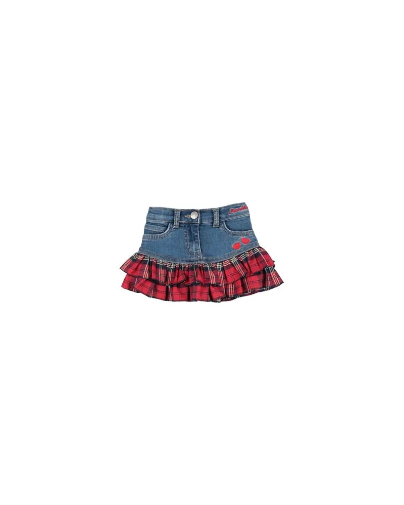 Monnalisa HOSEN & RÖCKE - Jeansröckeauf YOOX.COM Blau