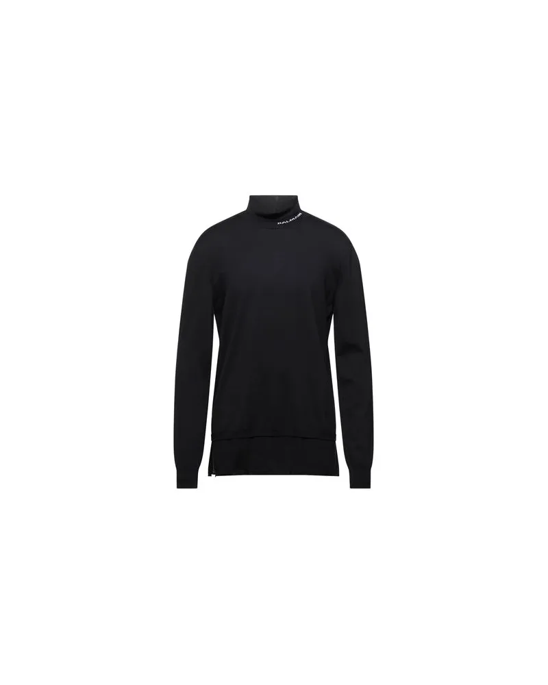 Balmain STRICKWAREN - Rollkragenpulloverauf YOOX.COM Schwarz