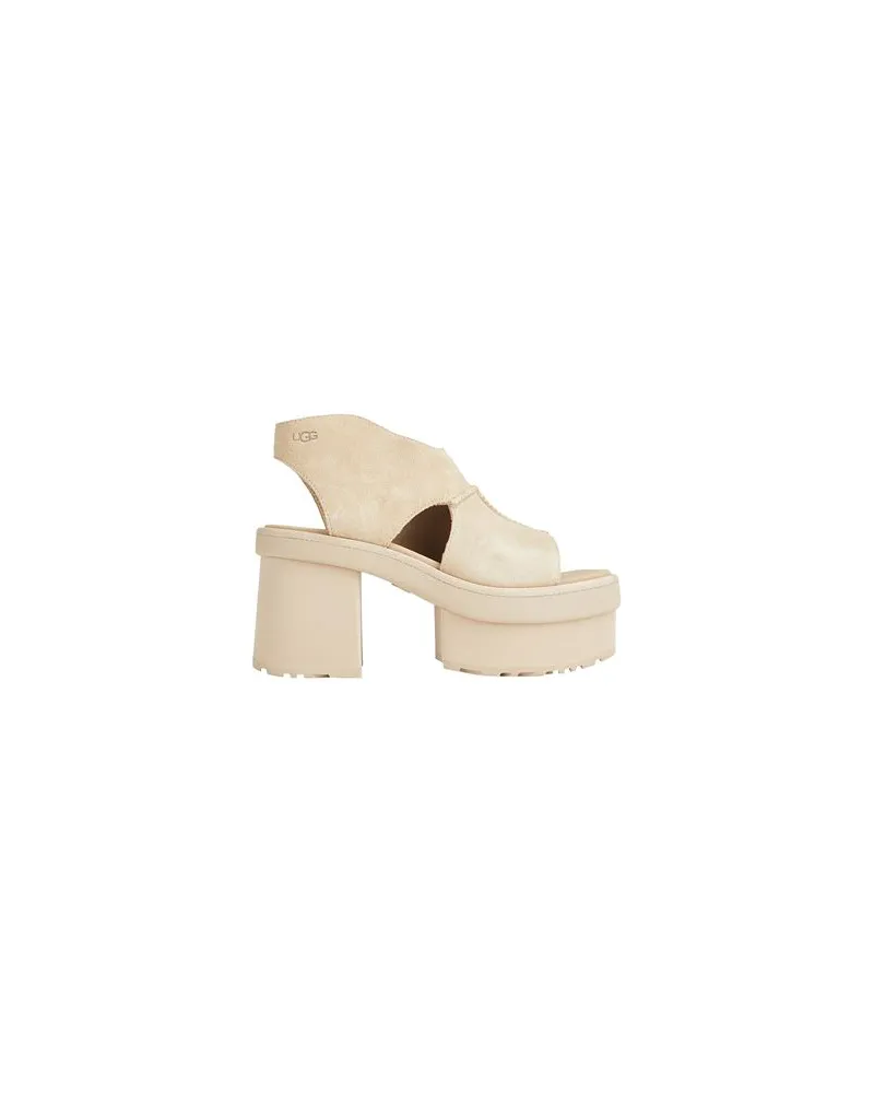 UGG W NEW HEIGHTS PLATFORM  - SCHUHE - Sandalenauf YOOX.COM Beige