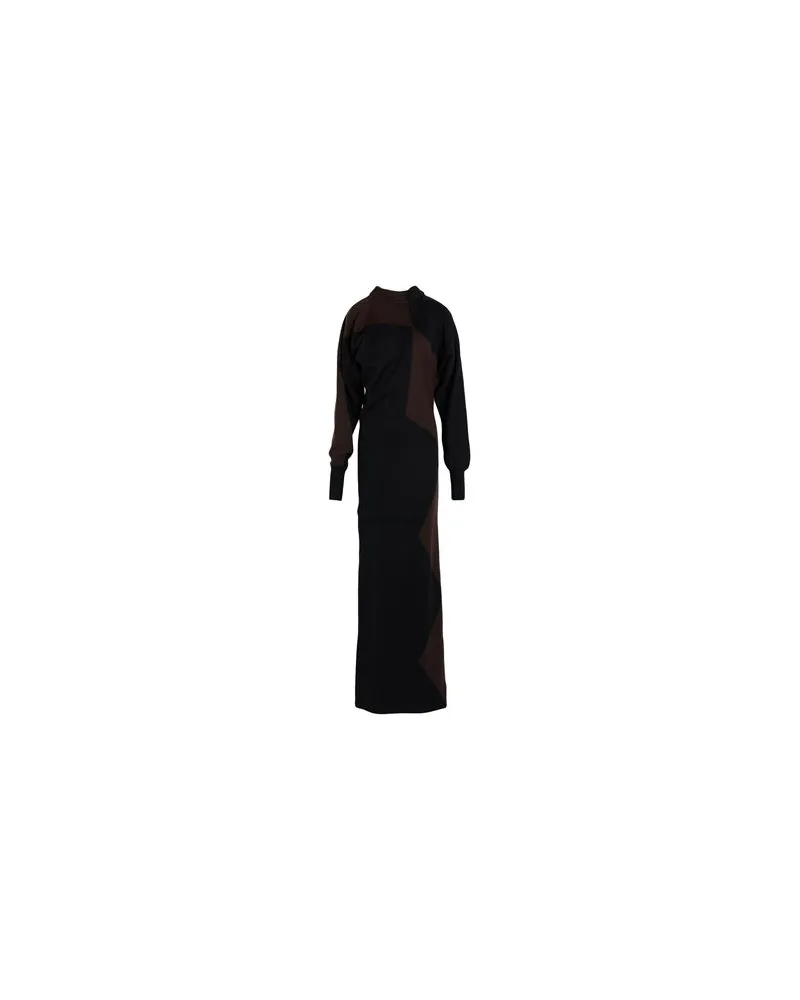 Philosophy Di Lorenzo Serafini KLEIDER - Maxi-Kleiderauf YOOX.COM Braun