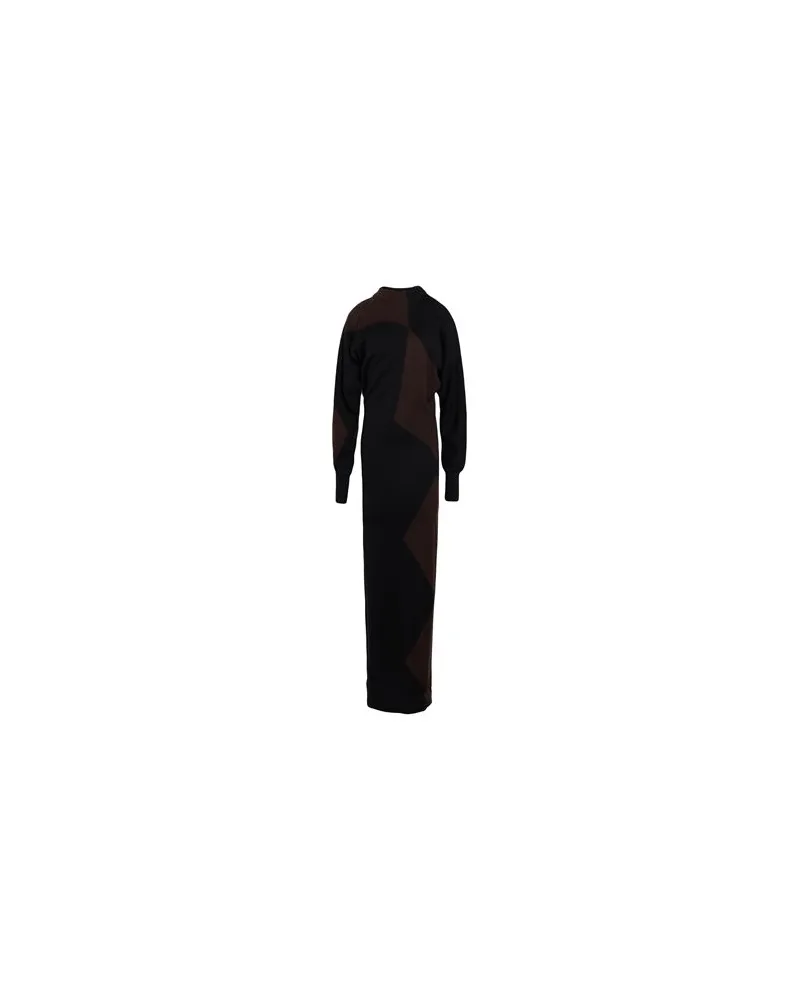 Philosophy Di Lorenzo Serafini KLEIDER - Maxi-Kleiderauf YOOX.COM Schwarz