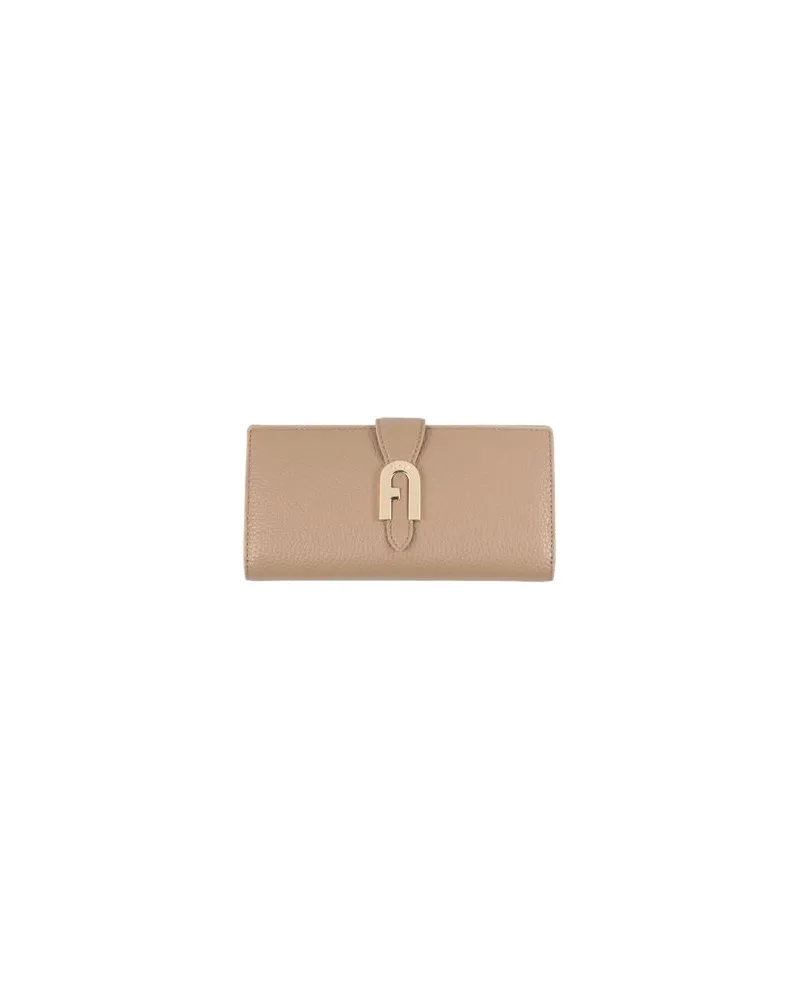 Furla Kleinlederwaren - Brieftaschenauf YOOX.COM Hellbraun