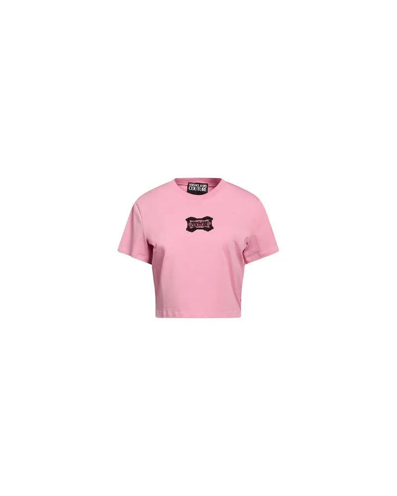 Versace Jeans TOPS - T-shirtsauf YOOX.COM Rosa