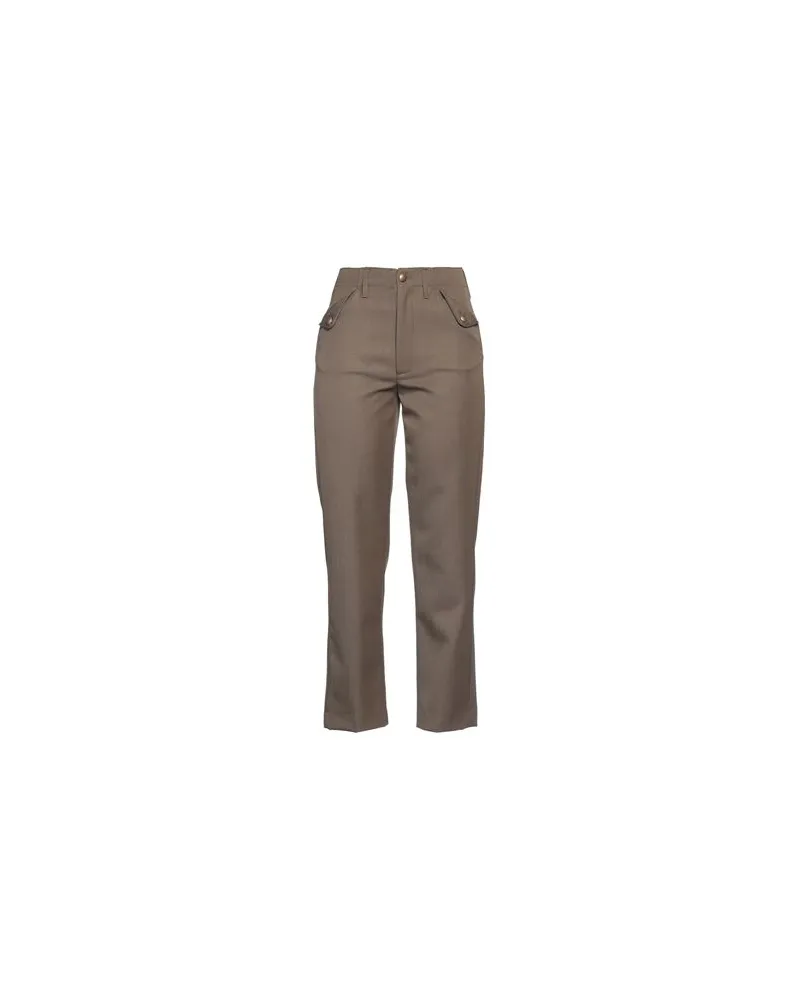 Dondup HOSEN & RÖCKE - Hosenauf YOOX.COM Militärgrün