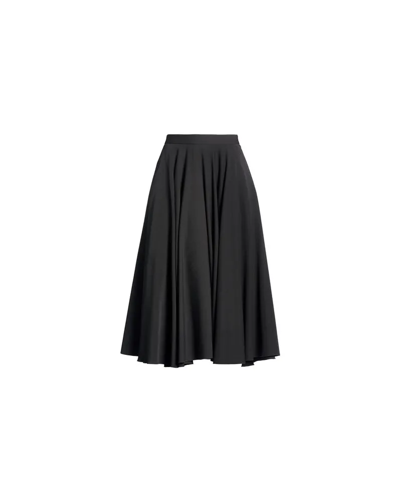 LARDINI HOSEN & RÖCKE - Midi-Röckeauf YOOX.COM Schwarz