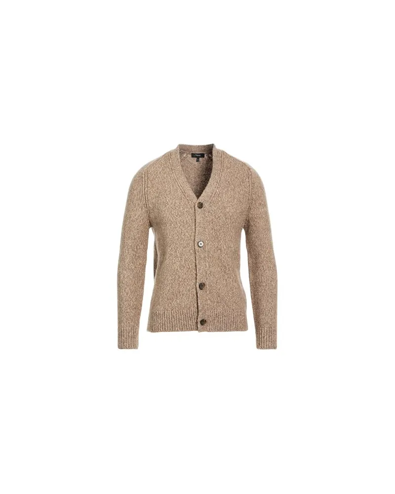 Theory STRICKWAREN - Strickjackenauf YOOX.COM Khaki