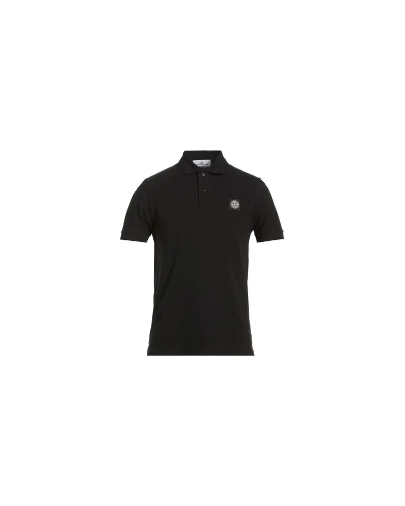 Stone Island TOPS - Poloshirtsauf YOOX.COM Schwarz