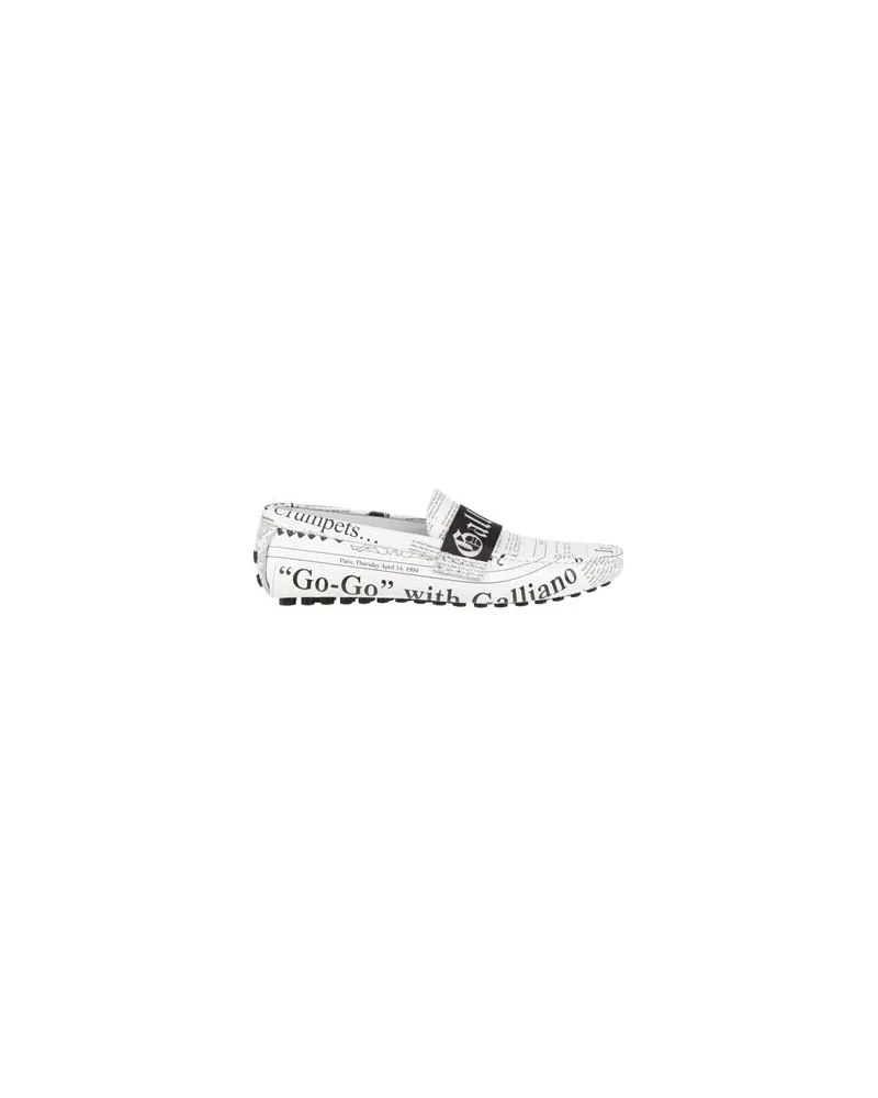 John Galliano SCHUHE - Mokassinsauf YOOX.COM Weiß