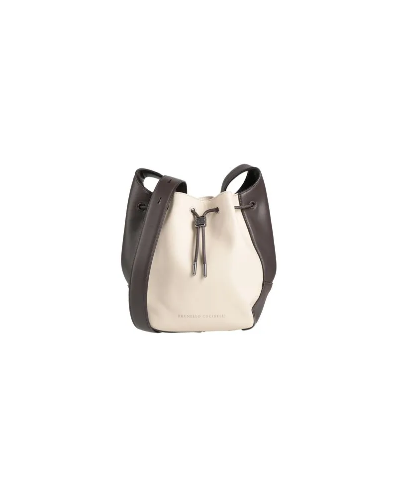 Brunello Cucinelli TASCHEN - Umhängetascheauf YOOX.COM Beige