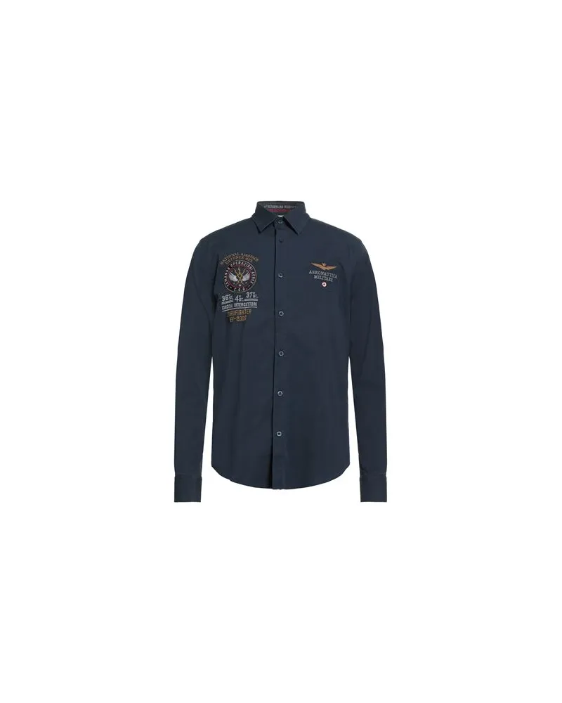 Aeronautica Militare TOPS - Hemdenauf YOOX.COM Marineblau