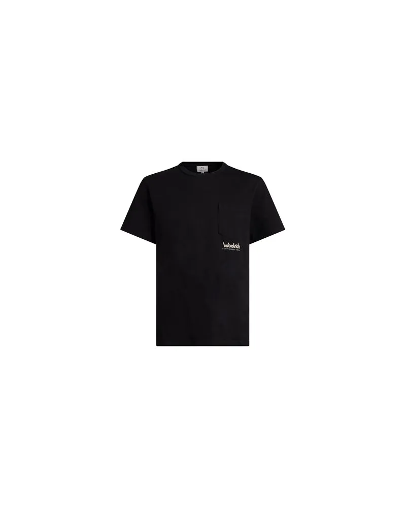 Woolrich TOPS - T-shirtsauf YOOX.COM Schwarz