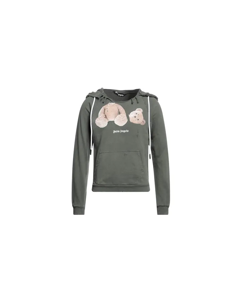 Palm Angels TOPS - Sweatshirtsauf YOOX.COM Militärgrün