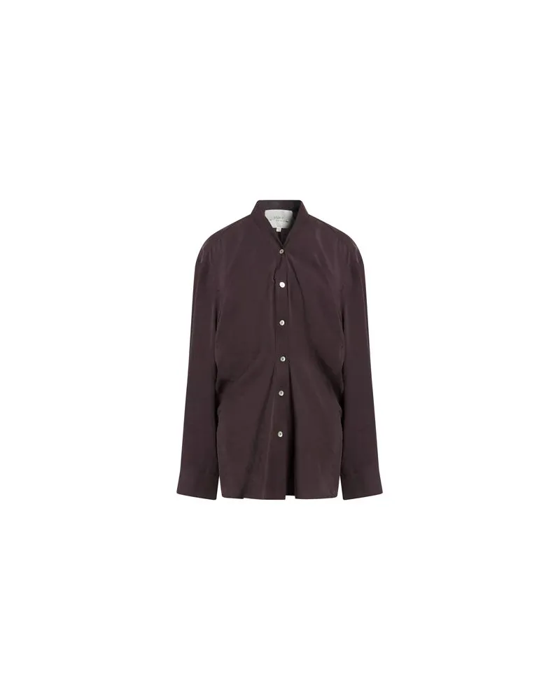 Studio Nicholson TOPS - Hemdenauf YOOX.COM Schokobraun