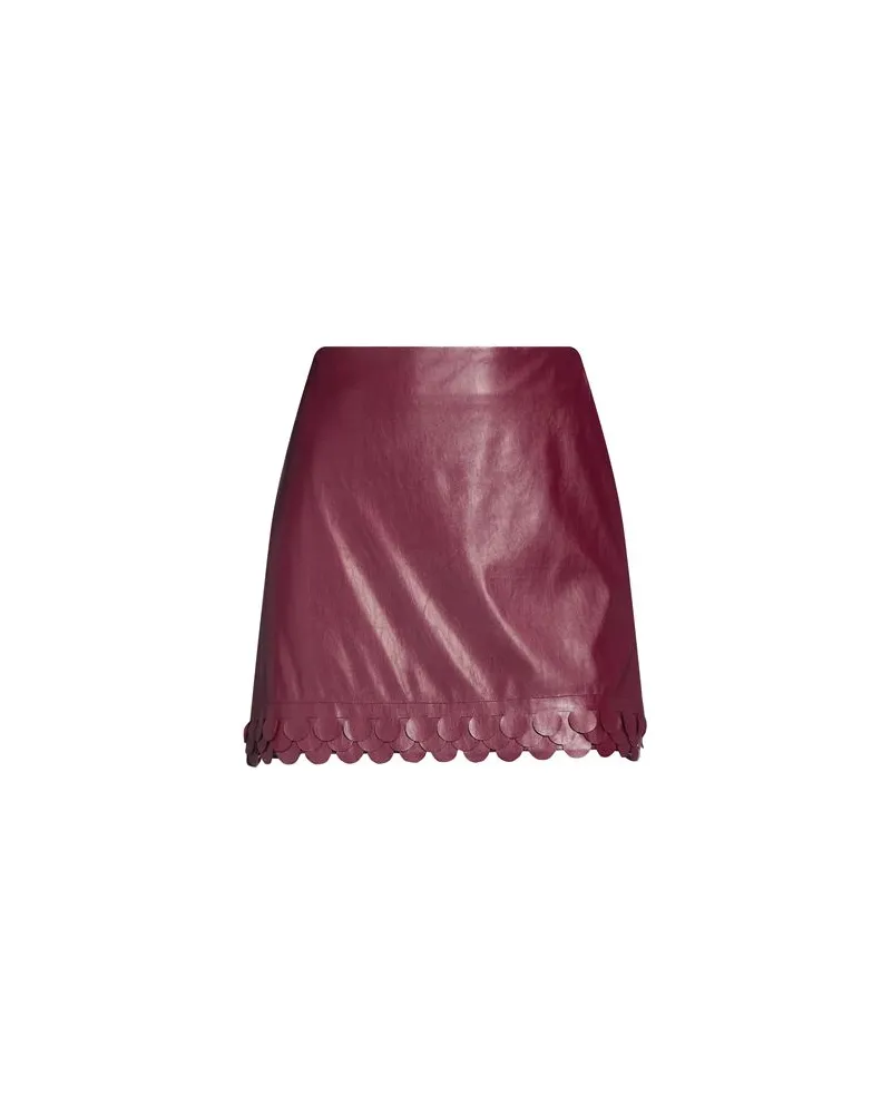 Suoli HOSEN & RÖCKE - Miniröckeauf YOOX.COM Bordeaux