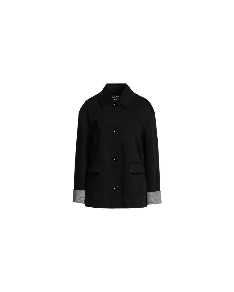 Moschino JACKEN & MÄNTEL - Jacken, Mäntel & Trenchcoatsauf YOOX.COM Schwarz