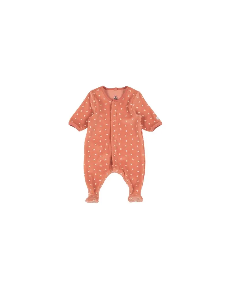 Petit Bateau NEUGEBORENE - Babystrampler & -Latzhoseauf YOOX.COM Rostrot