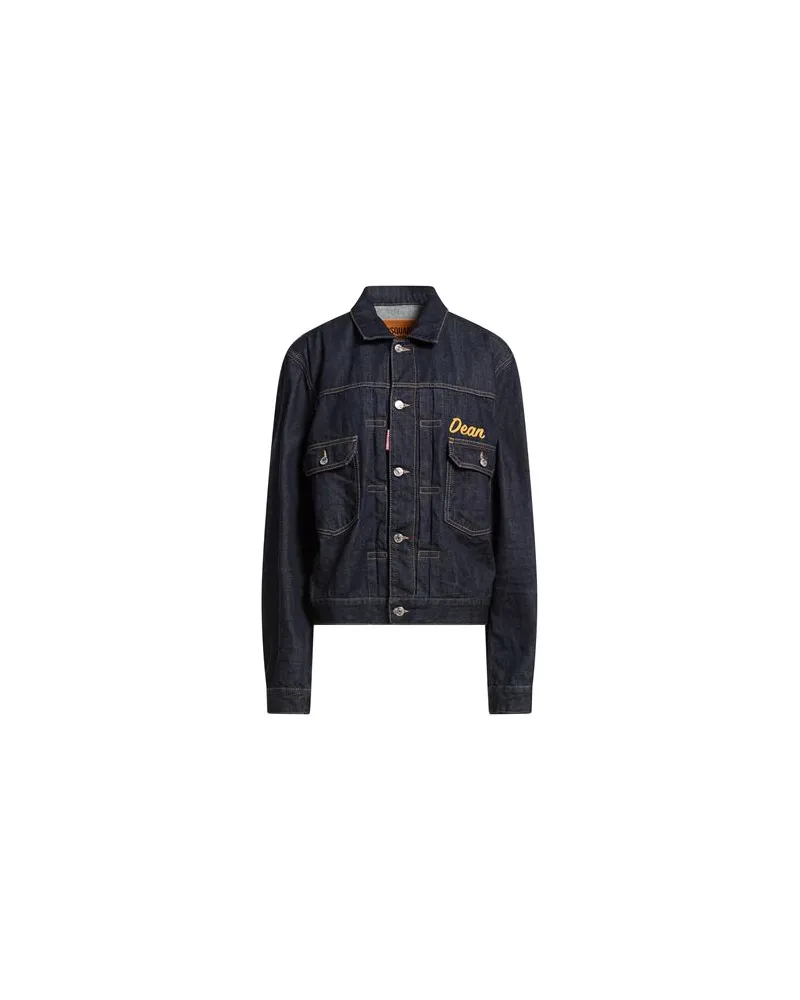 Dsquared2 JACKEN & MÄNTEL - Jeansjacken/Mäntelauf YOOX.COM Blau