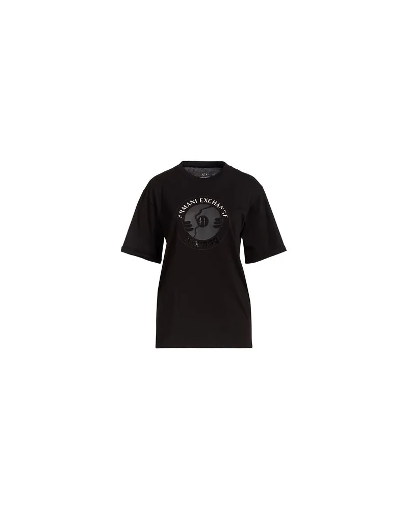 Armani Exchange TOPS - T-shirtsauf YOOX.COM Schwarz