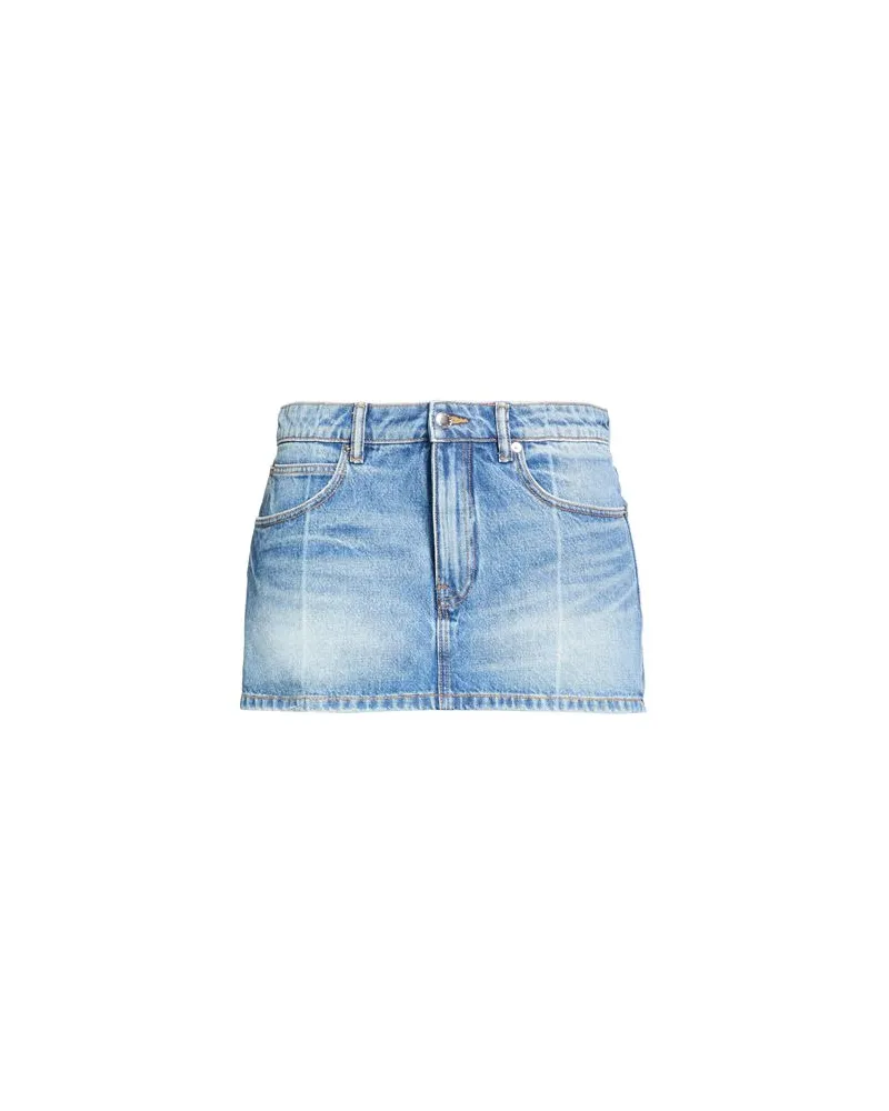 Alexander Wang HOSEN & RÖCKE - Jeansshortsauf YOOX.COM Blau