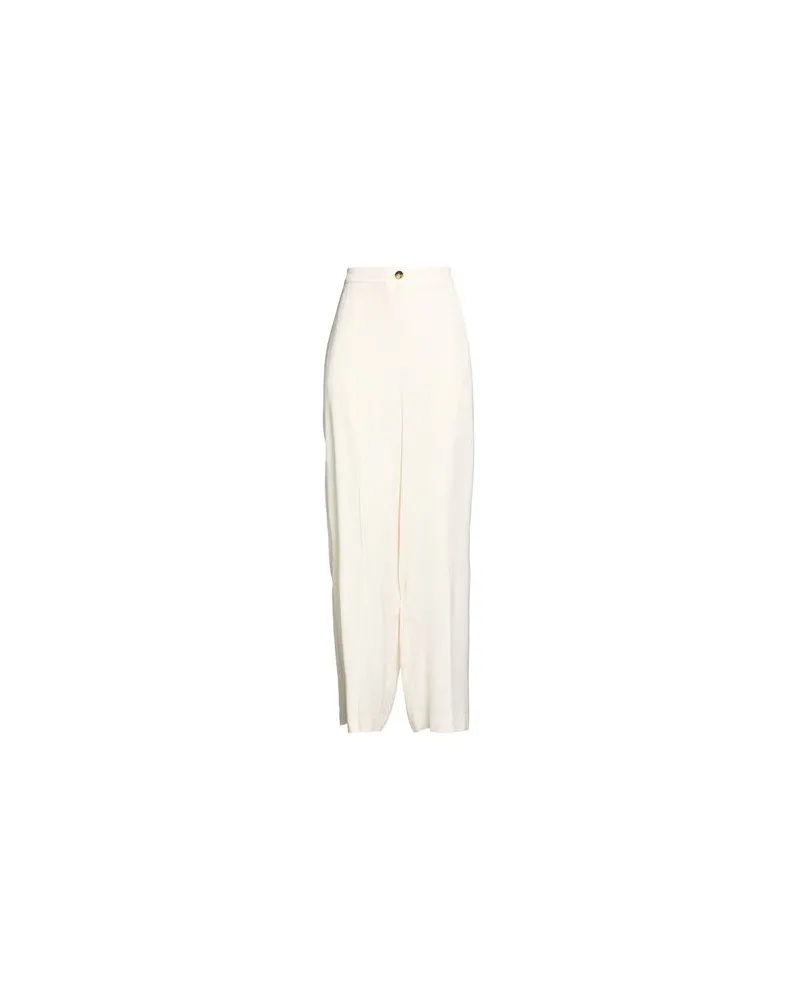 SOLOTRE HOSEN & RÖCKE - Hosenauf YOOX.COM Elfenbein