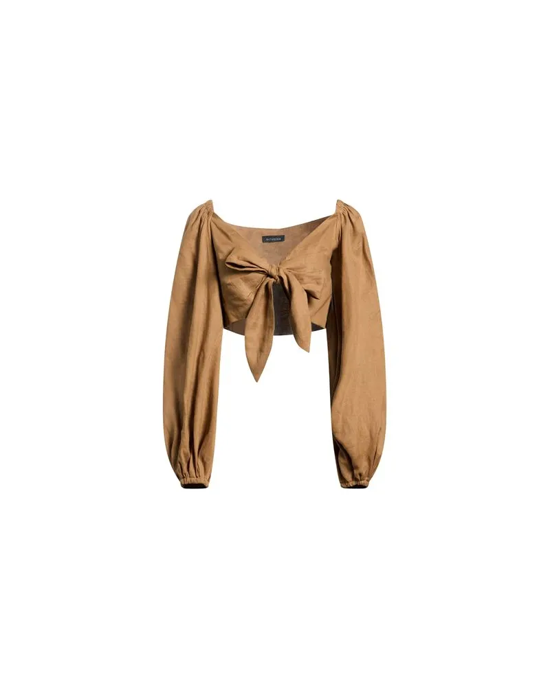 ACTUALEE TOPS - Topsauf YOOX.COM Braun
