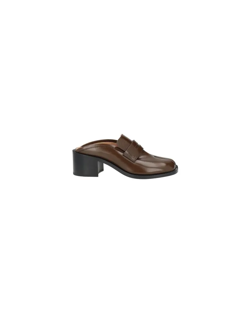 Maison Margiela SCHUHE - Mules & Clogsauf YOOX.COM Dunkelbraun