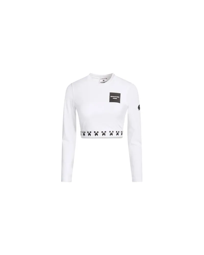 Lacoste X MINECRAFT - TOPS - Topsauf YOOX.COM Weiß