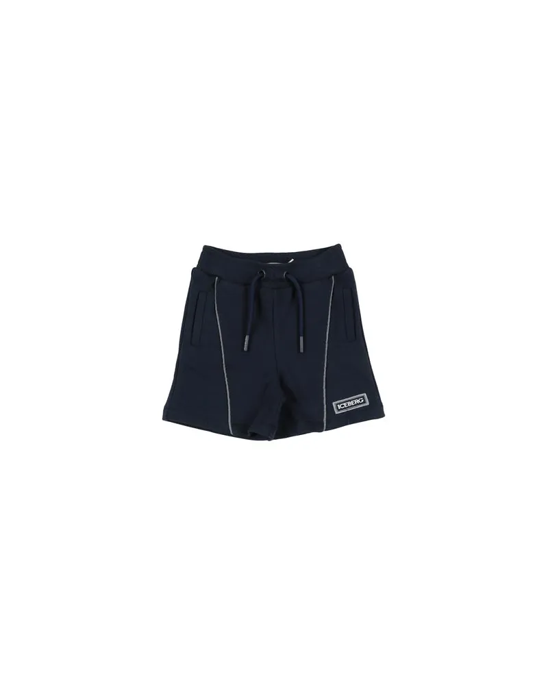 Iceberg HOSEN & RÖCKE - Shorts & Bermudashortsauf YOOX.COM Nachtblau