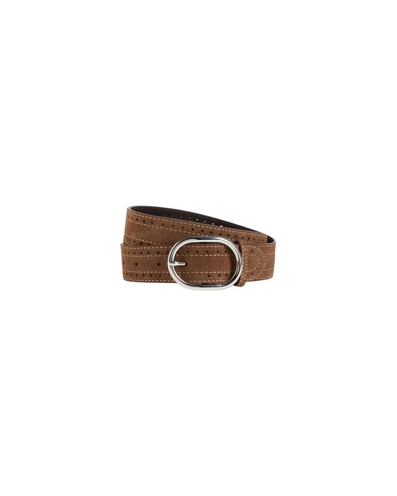 MAX&Co. HOLESBELT  - Kleinlederwaren - Gürtelauf YOOX.COM Braun