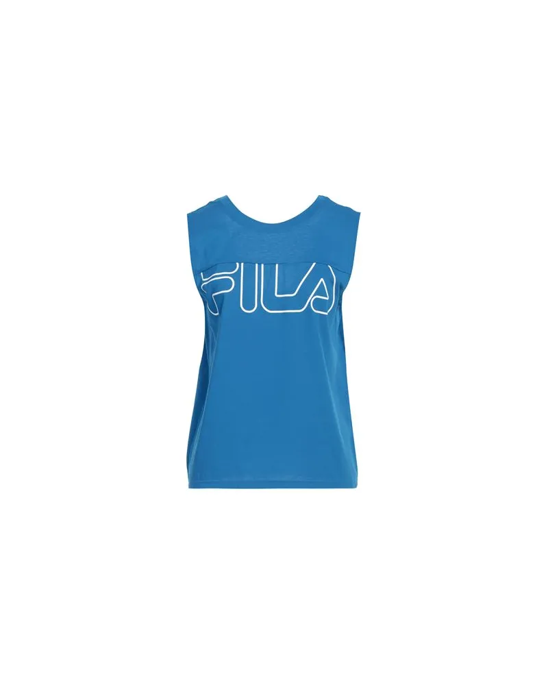 Fila TOPS - T-shirtsauf YOOX.COM Azurblau