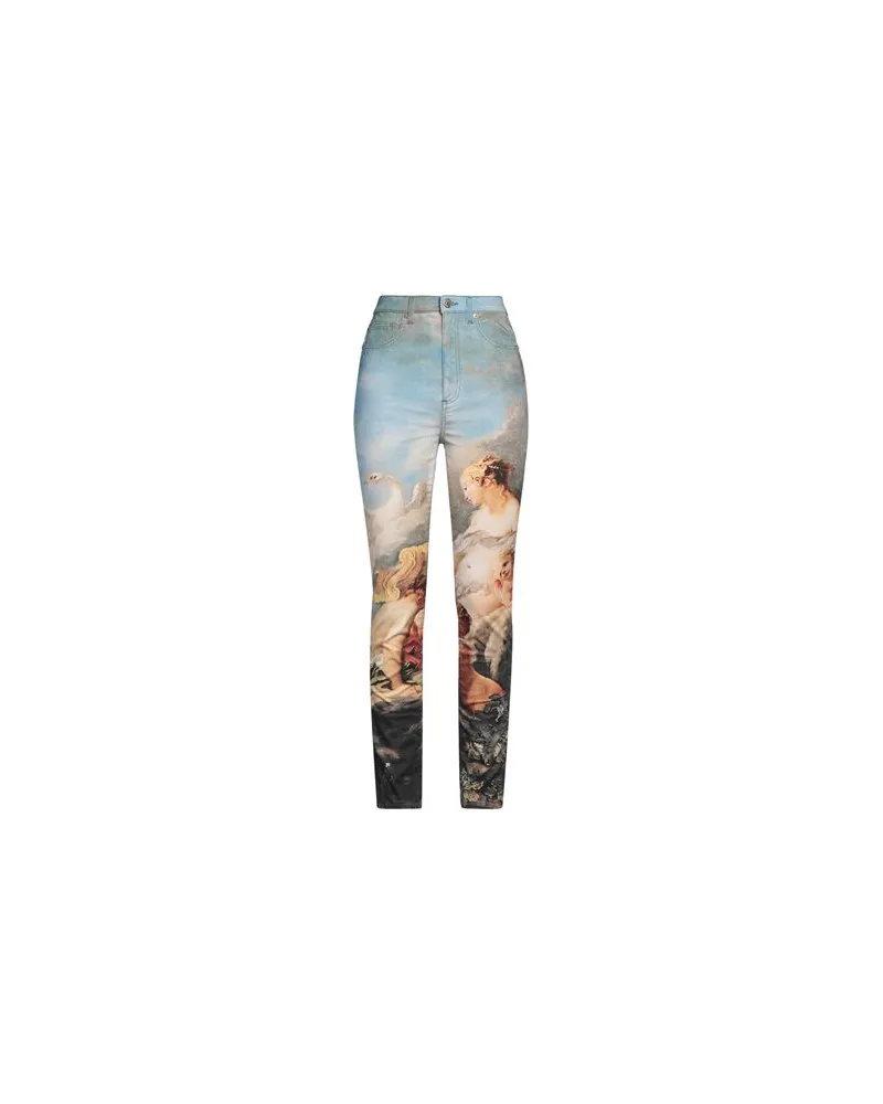 Roberto Cavalli HOSEN & RÖCKE - Hosenauf YOOX.COM Azurblau