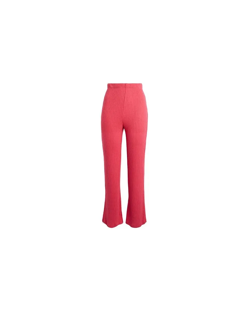 8 by Yoox RIBBED STRETCHY PULL-ON CULOTTES   - HOSEN & RÖCKE - Hosenauf YOOX.COM Fuchsia