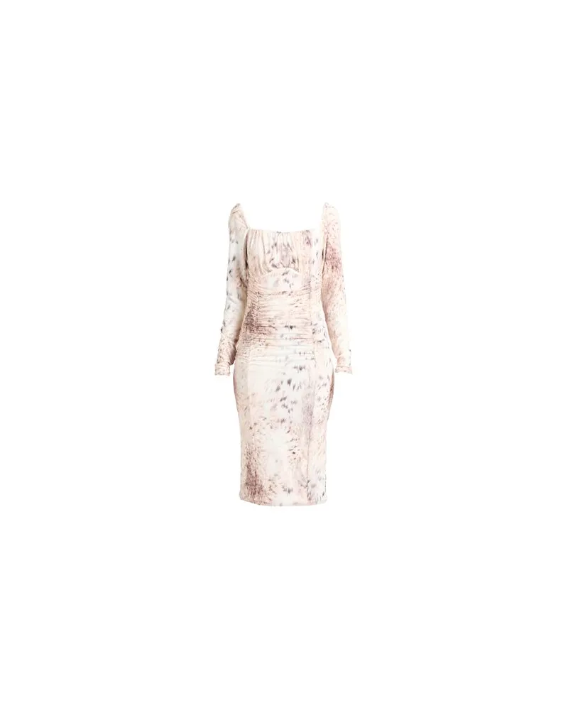 MARCIANO Los Angeles KLEIDER - Midi-Kleiderauf YOOX.COM Elfenbein