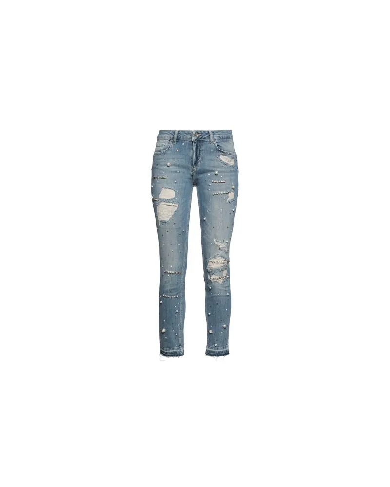 Liu Jo HOSEN & RÖCKE - Jeanshosenauf YOOX.COM Blau