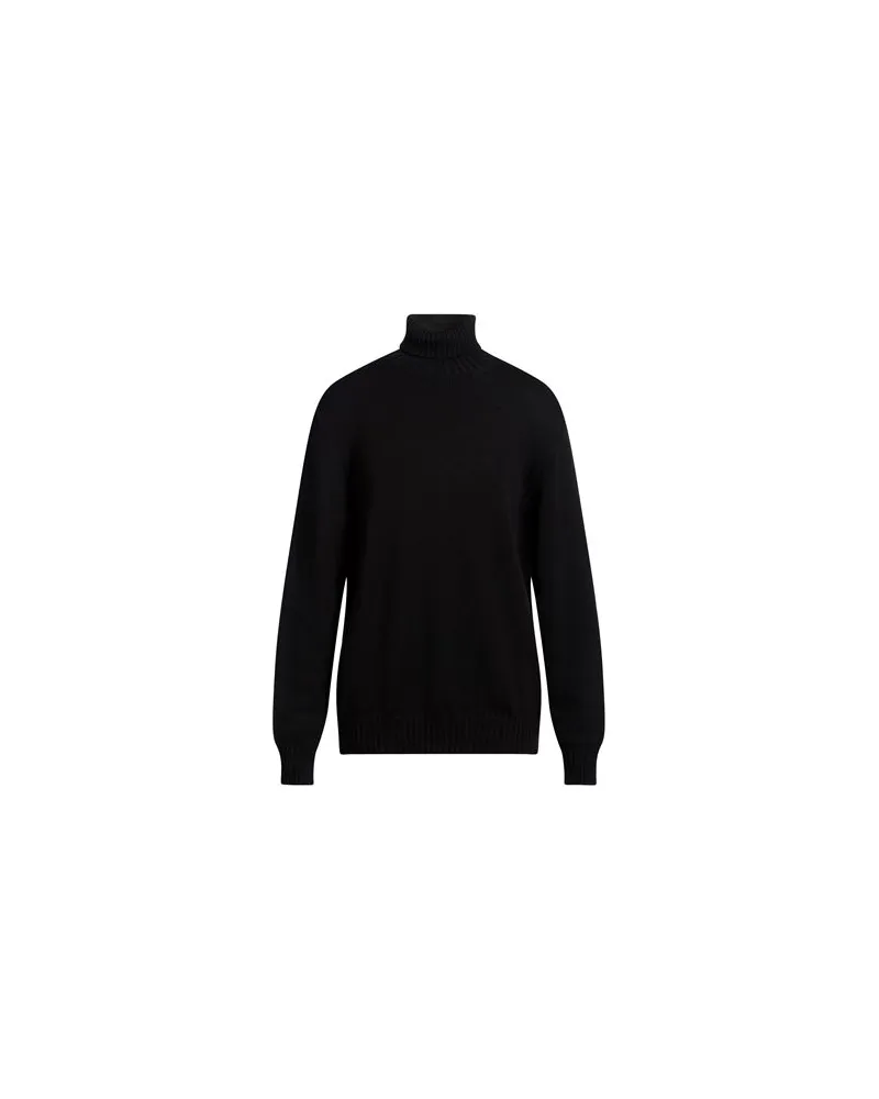 Alpha Studio STRICKWAREN - Rollkragenpulloverauf YOOX.COM Schwarz