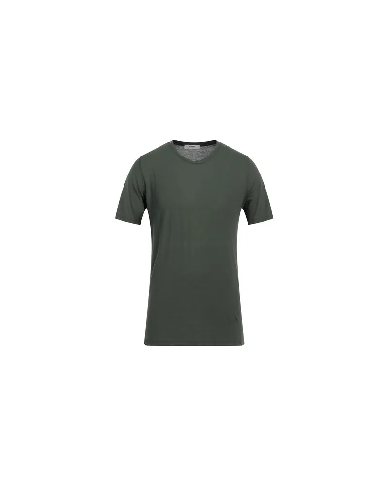 Alpha Studio TOPS - T-shirtsauf YOOX.COM Dunkelgrün